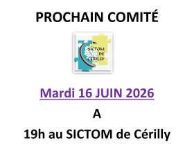 PROCHAIN COMITÉ